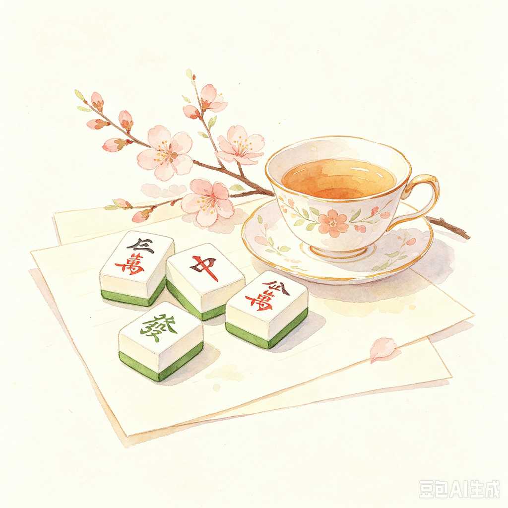 mahjong tile bag