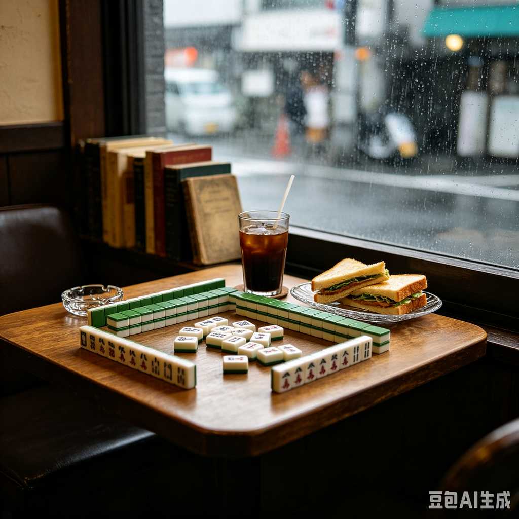 oriental style mahjong tiles
