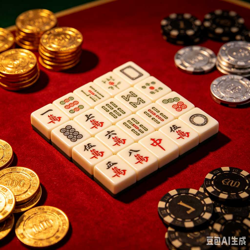 hand crafted mahjong set