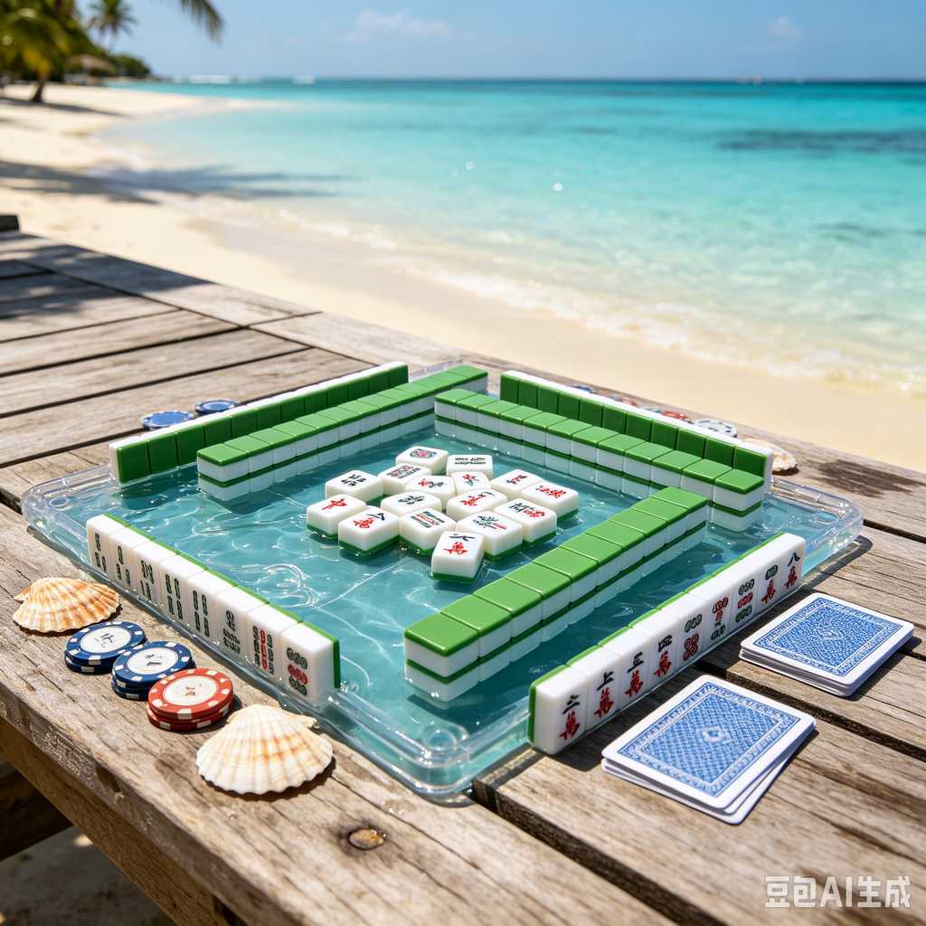 metallic finish mahjong set